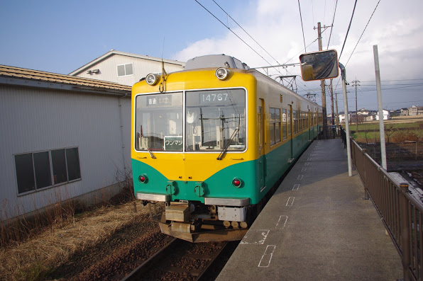荻生駅 富山地方鉄道(富山地鉄) 本線 木造駅舎 無人駅