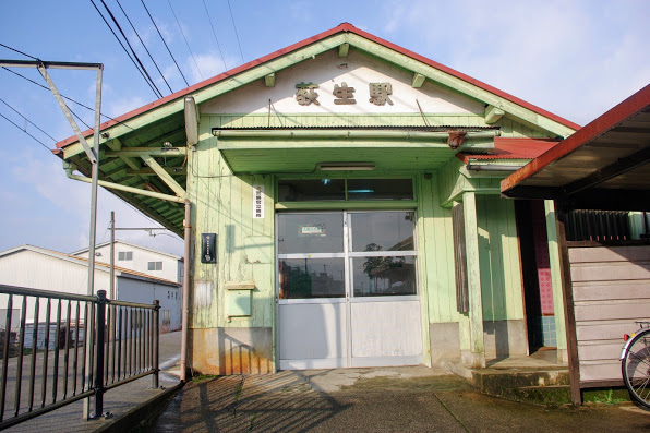 荻生駅 富山地方鉄道(富山地鉄) 本線 木造駅舎 無人駅