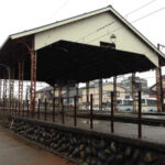 電鉄黒部駅　富山地方鉄道（富山地鉄） 本線