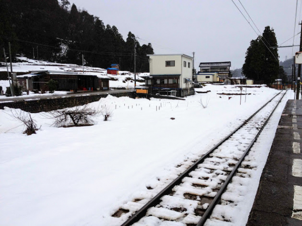 音沢駅 富山地方鉄道(富山地鉄) 本線 無人駅