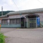 頸城大野駅　大糸線　木造駅舎　無人駅