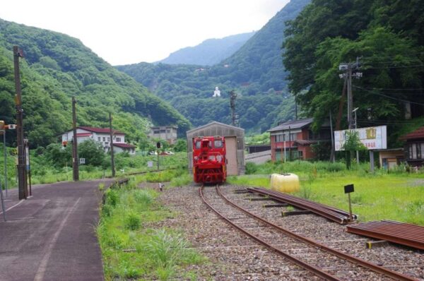 平岩駅 大糸線 無人駅 駅スタンプ押印