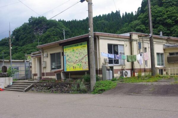 平岩駅 大糸線 無人駅 駅スタンプ押印