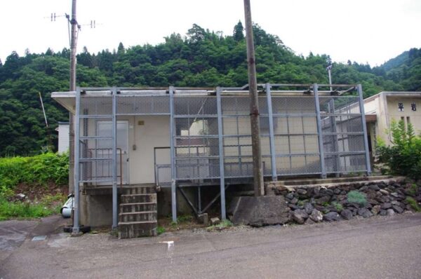 平岩駅 大糸線 無人駅 駅スタンプ押印