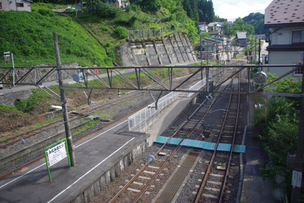 南小谷駅　大糸線　駅スタンプ押印