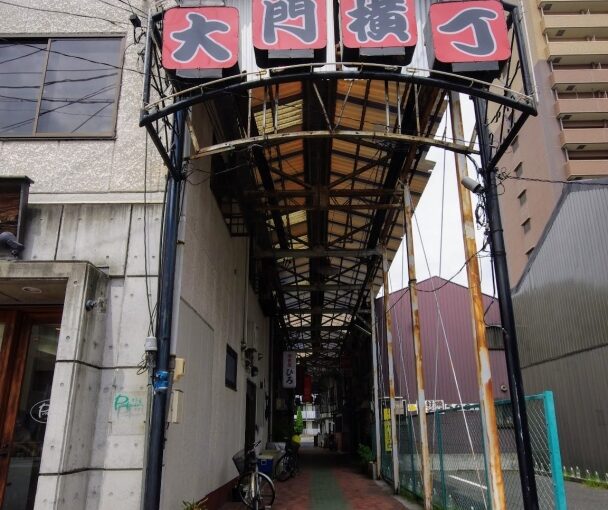 中村区太閤通　大門横丁　全蓋式アーケード