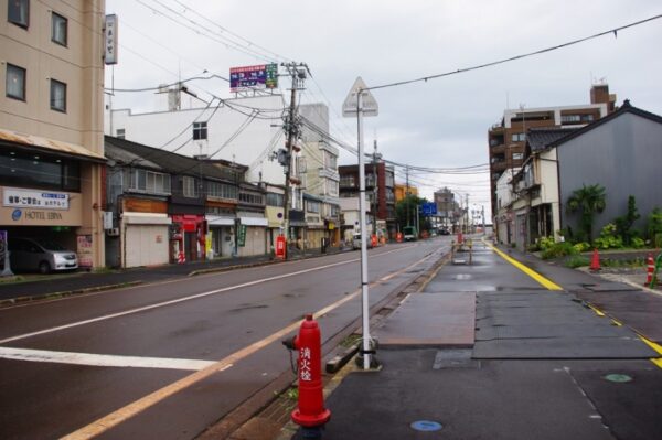 糸魚川駅前 ヒスイロード