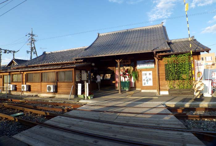 穂高駅 大糸線 木造駅舎 駅スタンプ押印 穂高駅 大糸線 木造駅舎 駅スタンプ押印