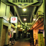山王市場通商店街　全蓋式アーケード