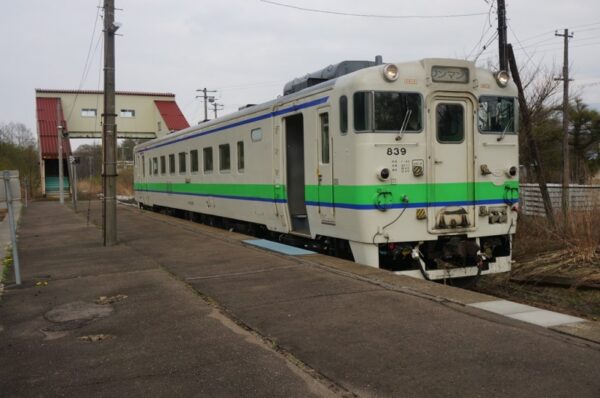 函館本線　キハ40　1両編成