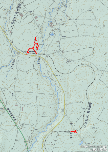 東山駅(廃駅) 函館本線(本線)(無人駅) ※2017年3月4日廃止
