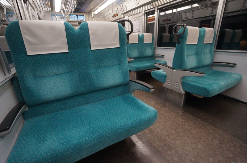 身延線 車内