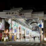 夜の宇都宮市街地　オリオン通り商店街～御食事処一条～銭湯さざなみ湯入浴～大谷石トイレ