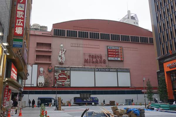 新宿ミラノ座解体~歌舞伎町散策 新宿ミラノ座解体~歌舞伎町散策