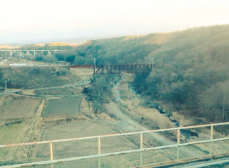 旧立場川鉄橋（中央本線旧線）