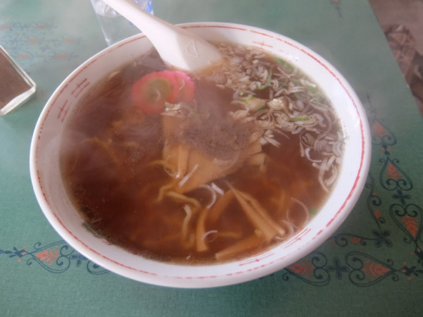 長万部町　甘太郎食堂（閉業）　ラーメン　500円