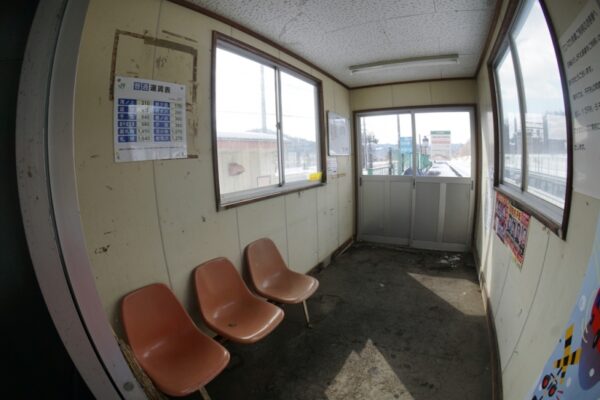 十三里駅（廃止）→十三里信号場　石勝線　無人駅