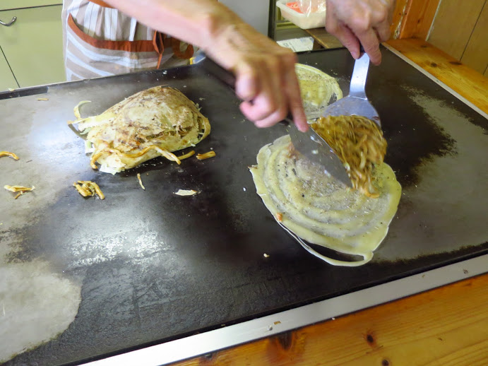 お好み焼みよし 三津店 三津浜焼き580円