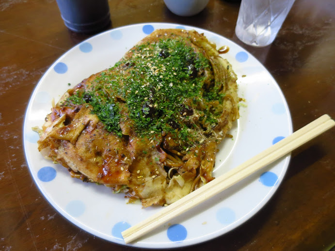 お好み焼みよし 三津店 三津浜焼き580円