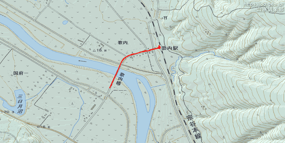 歌内駅 宗谷本線 無人駅 ※2022年3月12日廃止予定