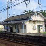 北伊予駅　無人駅　JR予讃線