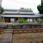 伊予上灘駅　JR予讃線　無人駅