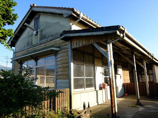 赤水駅 豊肥本線 木造駅舎 (解体済)