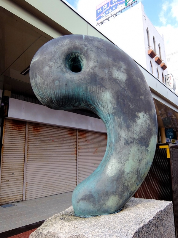 ヒスイロード　糸魚川駅前銀座商店街（旧アーケード撤去済）