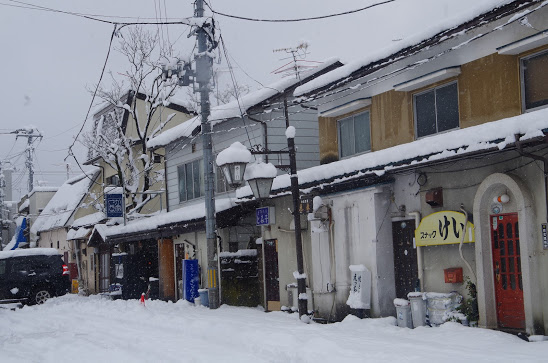 会津若松 楽天地飲食街と栄町歓楽街