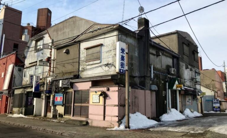 釧路歓楽街　栄町　永楽街　末広町