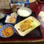 お食事つるや　釧路　450円定食