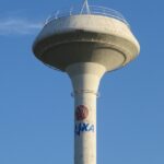 JAXA筑波宇宙センターの給水塔