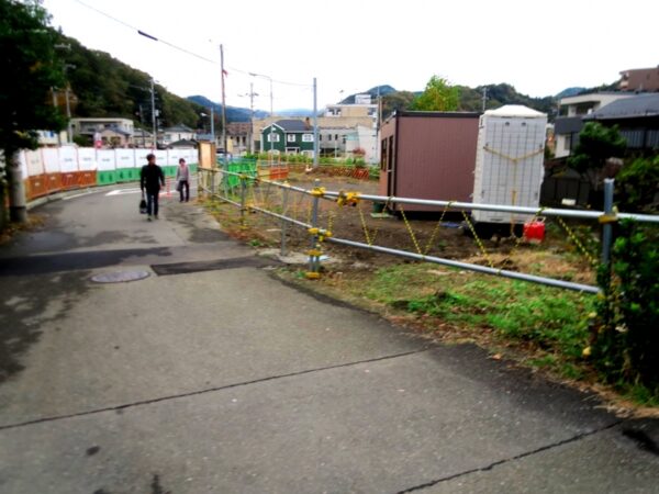 浅川食堂が解体された跡