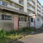 残された団地と商店街