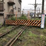 厚木基地　引込線跡