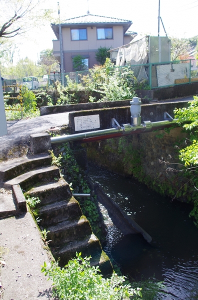 湯殿川 橋