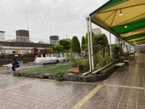 東急本店の屋上