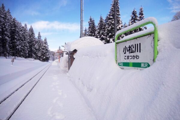 小松川駅　無人駅　北上線