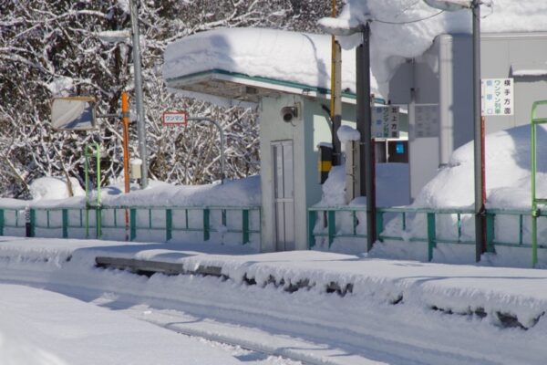 平石駅 無人駅 北上線 ※2022年3月12日廃止予定
