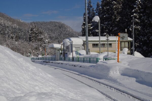 平石駅 無人駅 北上線 ※2022年3月12日廃止予定