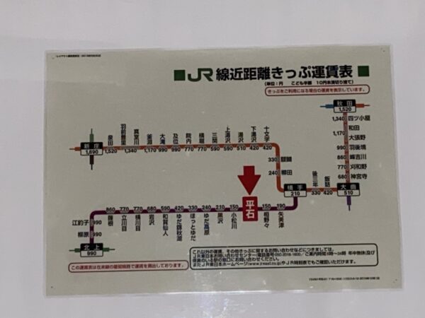 平石駅 無人駅 北上線 ※2022年3月12日廃止予定