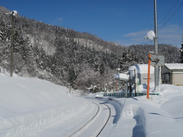 平石駅 無人駅 北上線 ※2022年3月12日廃止予定