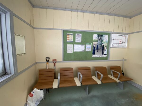 小松川駅　無人駅　北上線