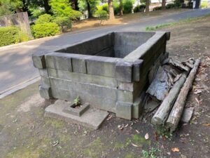江戸の名水「櫻の井」　東京都指定旧跡