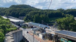 八王子南バイパス入口延伸工事