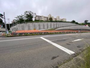八王子南バイパス延伸工事　進捗状況　医療センター入口交差点　館高架橋