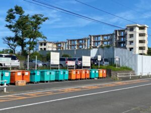 解体中の館ヶ丘団地3-12号棟