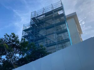 解体中の館ヶ丘団地3-12号棟