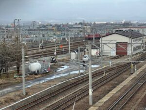 旧青森機関区 転車台跡　日本貨物鉄道(株) 青森総合鉄道部