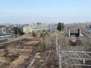 旧青森機関区 転車台跡　日本貨物鉄道(株) 青森総合鉄道部